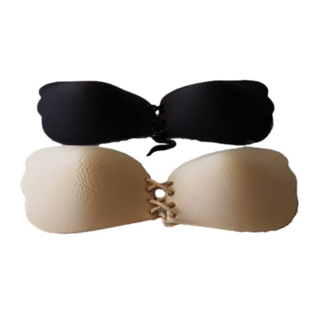 Nwt. Butterfly stick on bra set DD/E